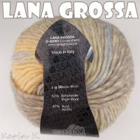 5 Knäuel 250 Gramm Medio von Lana Grossa in traumhaft schönen Farbverläufen Farbe 019 Partie 6177 Bild 4
