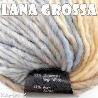5 Knäuel 250 Gramm Medio von Lana Grossa in traumhaft schönen Farbverläufen Farbe 019 Partie 6177 Bild 5