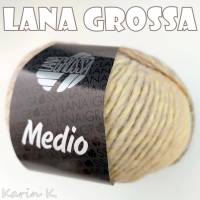 5 Knäuel 250 Gramm Medio von Lana Grossa in traumhaft schönen Farbverläufen Farbe 019 Partie 6177 Bild 7
