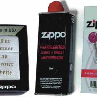 Zippo Feuerzeug Original Personalisierbar mit Gravur von Foto und Text, Geschenk für Männer und  Frauen Bild 5