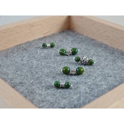 Maschenmarkierer 5er Set Grüne Stunde