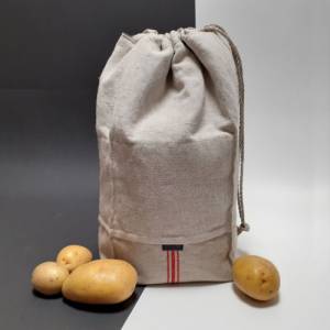 Aufbewahrungsbeutel für Kartoffeln, Zwiebel, Brot mit GRATIS-Karte, nachhaltig, stabil, waschbar Bild 2