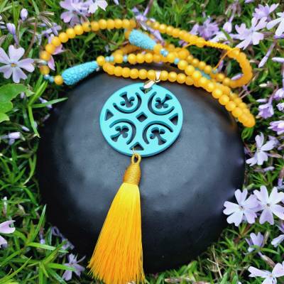 Quastenkette "Meer gute Laune"