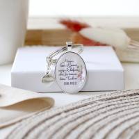 Brautmutter Geschenk | Personalisiert mit deinem Namen | Mutter der Braut Geschenk | Schlüsselanhänger Hochzeit Bild 4