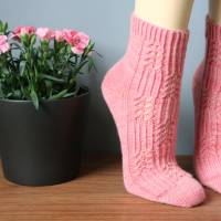 Anleitung: Tanz in den Mai - Socken stricken mit Ajourmuster Bild 4