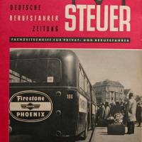 Deutsche Berufsfahrer Zeitung - Am Steuer -  Oktober 1962 Bild 1