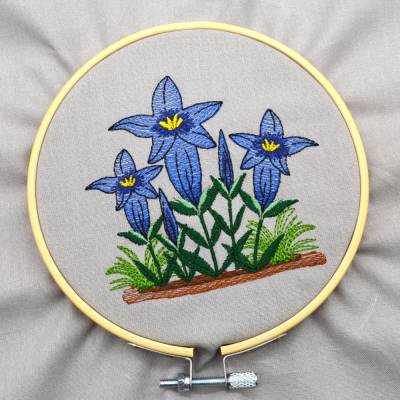 Stickdatei Berge Gipfel wandern Bergsteigen