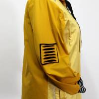 Damen Sommer Regen Jacke Sportlich in Ocker Farbe TypA Bild 2