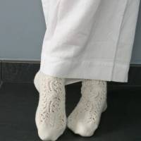 Anleitung: Junimond - Socken stricken mit schönem Lacemuster Bild 3