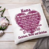 Kissen Mama Geschenk Muttertag | Geburtstags Geschenk Mama | Muttertags Geschenk Bild 1