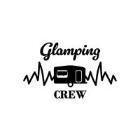 Bügelbild I Glamping Crew I 56 Farben zur Auswahl I Camping I Wohnmobil I Caravan I Urlaub I Crew I Reise I Wohnmobil Bild 3