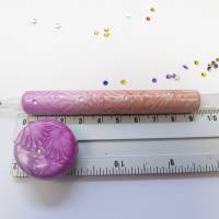 Diamond painting pen Set Stift und kleine Waxdose   "apricot rosa" Bild 3