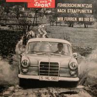 das Auto Motor Sport Heft  1     2. Januar 1962    Test  MB 190 D Bild 1