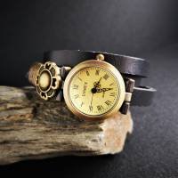 Armbanduhr, Wickeluhr mit Slider, Lederband, Farbauswahl Bild 7