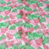 Einkaufstasche weiß rosa grün Stoffbeutel Palmen  Tasche Geschenk Umzug Geburtstag Bild 3