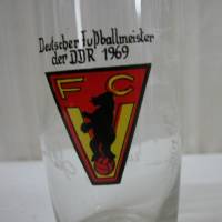 Bierglas DDR - Deutscher Fußballmeister  der DDR 1969 FCV Bild 3