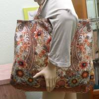Shopper Bag / Bucked Bag /  Orientalisch / Vintage / Canvas / Bunt / Badetasche / Tasche / Stofftasche / Weekender Bild 9