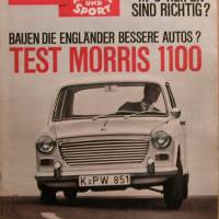 das Auto Motor Sport Heft  24      17. November 1962        Test Morris 1100 Bild 1