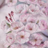 Pastellbild Kirschblüten, Originalbild Bild 4
