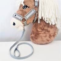 Halfter Hobby Horse Glitzer silber personalisierbar Bild 7