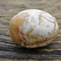 antike Stein-Perle aus der Sahara - gebänderter Achat, Karneol Bild 4