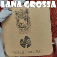 200 Gramm 4 Knäuel Alpaca Peru 200 von Lana Grossa Kupfer Rostbraun Farbe 212 Partie 673101 Bild 5