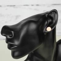 Mandala Blumen Mini Ohrstecker • Polymer Clay | Ohrschmuck | Geschenkidee Frau | Freundin | Schwester | Mama Bild 6