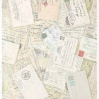Postkartenmotiv - Vintage - Faserpapier - Reispapier - Decoupage - Motivpapier - Serviettentechnik - R1109 139 Bild 1