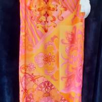 True Vintage Antik Nostalgie Trixi Schober Seidenkleid Seide Natur Silk Kleid Gr. 42 nicht getragen Bild 10