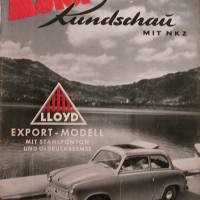 Motor Rundschau  mit NKZ    Nr. 18   25. September 1953    -   Lloyd Export-Modell Bild 1
