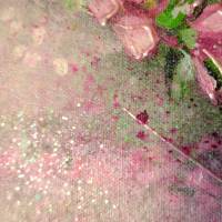 VERTRÄUMTE FINGERHÜTE mit Glitter - romantisches Blumenbild im Shabby Chic Look von Christiane Schwarz Bild 5