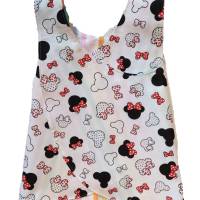Wende-Schürzenkleid Kleid Kinderkleid Sommerkleid Tunika Baumwolle Streifen Schleifen Bild 3