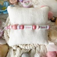 Kitsch Candy Elastics - Elastische Armbänder mit knallbunten Perlen, Smileys und Schriftzug Bild 8
