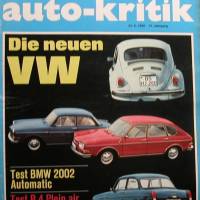 mot Auto-Kritik  Nr. 17   23.8.1969  Die neuen VW - Test BMW 2002 - Test R4 - Neuheiten von Auto Union und Daf Bild 1