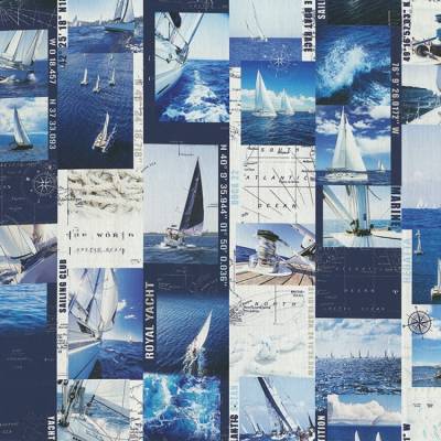 Dekostoff "Regatta", wasser- und schmutzabweisend, 140 cm breit, Meterware, Preis pro 0,25 lfdm