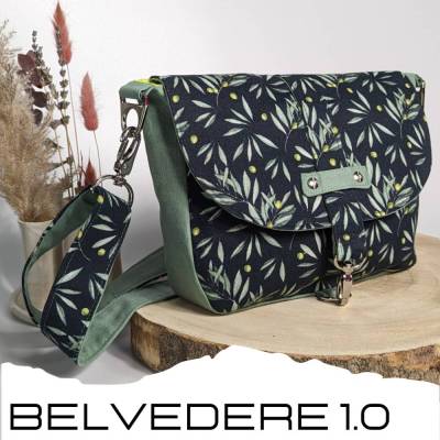 Ebook Umhängetasche "Belvedere 1.0" - Anleitung und Schnittmuster