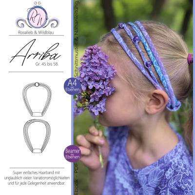 Ebook Haarband Arriba Gr. 45/46 bis 57/58
