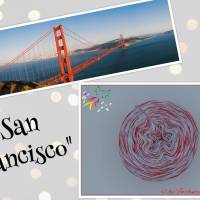 Farbenreich-Wolle Strudelbobbel "SAN FRANCISCO", 4-fädig, verschiedene Lauflängen, Bobbel Bild 3