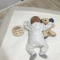 Meilensteinscheiben aus Holz für Babyfotos | Meilenstein Schwangerschaft | Baby Geschenk | Meilensteinkarten für Bild 8