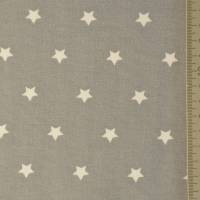 ♕ Baumwollstoff beschichtet Wachstuch mit Sternen blau, mint und grau 50 x 155 cm ♕ Bild 10