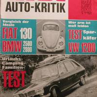 mot Auto-Kritik  Nr. 14  -      12.7.1969 Test Fiat 130  -  BMW 2500/2800  - Sparkäfer VW 1200 Bild 1