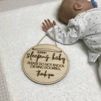 Meilensteinscheiben aus Holz für Babyfotos | Meilenstein Schwangerschaft | Baby Geschenk | Meilensteinkarten für Bild 5