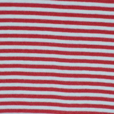 ♕ Bündchen rot-weiß gestreift geringelt 50 cm x 70 cm ♕