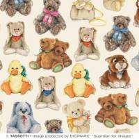Geschenkpapier Plüschtiere, Teddybären, Kinderspielzeug, verschiedene Hersteller, 10 Bogen sortiert, 17,50 EUR Bild 1