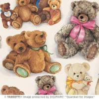 Geschenkpapier Plüschtiere, Teddybären, Kinderspielzeug, verschiedene Hersteller, 10 Bogen sortiert, 17,50 EUR Bild 2