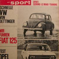 Auto Motor Sport Heft 9     29. April  1967  -  Test  Opel Commodore Bild 1