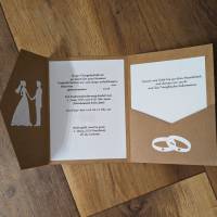 Individuelle Einladungskarten oder Goodies für Hochzeit Bild 4
