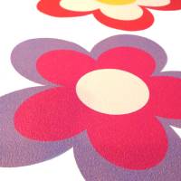 25 Fußbodenaufkleber - Blumen - Farbauswahl Bild 8