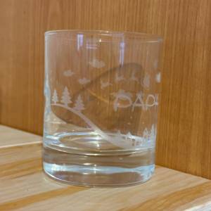 Lario Glas, Personalisiertes Weihnachtsgeschenk für Familie und Freunde, Glas mit Weihnachtlichem Motiv, 30cl Bild 4