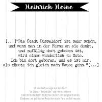 Heinrich Heine Zitat Lesezeichen Bild 2
